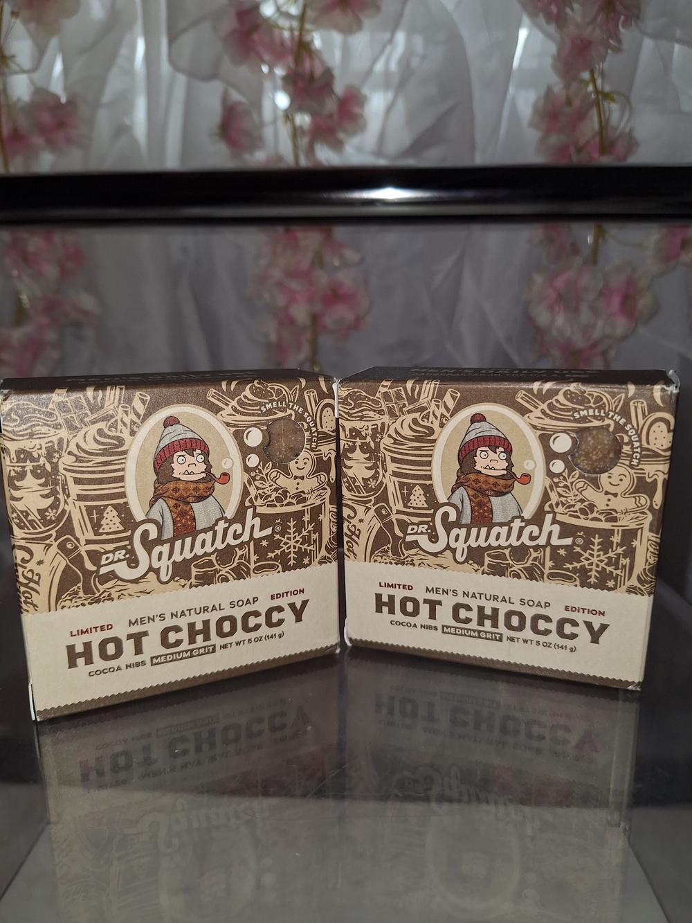Dr. Squatch Hot Choccy Men's Natural Soap - Brown & Cream